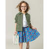 Girls Army Jacket, Four Leaf Clover - Jackets - 4