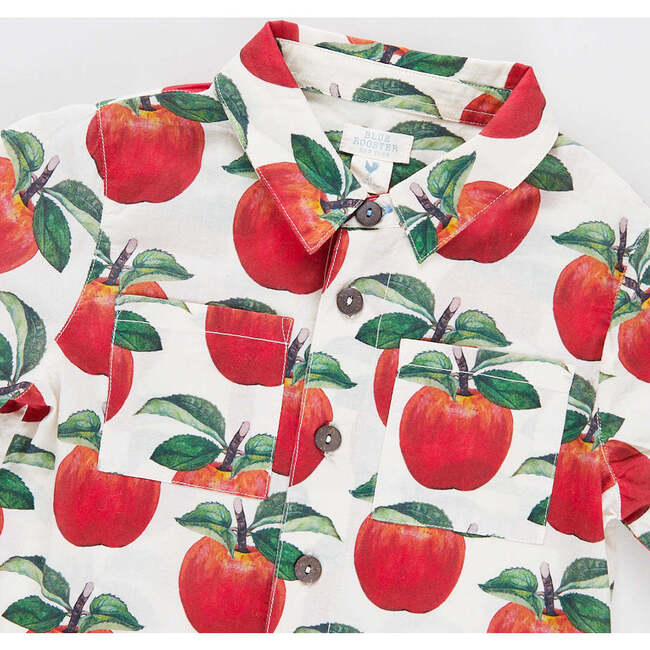 Boys Jack Shirt, Painted Apple - Shirts - 2