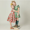 Girls Brayden Ruffle Dress, Juniper Gingham - Dresses - 5