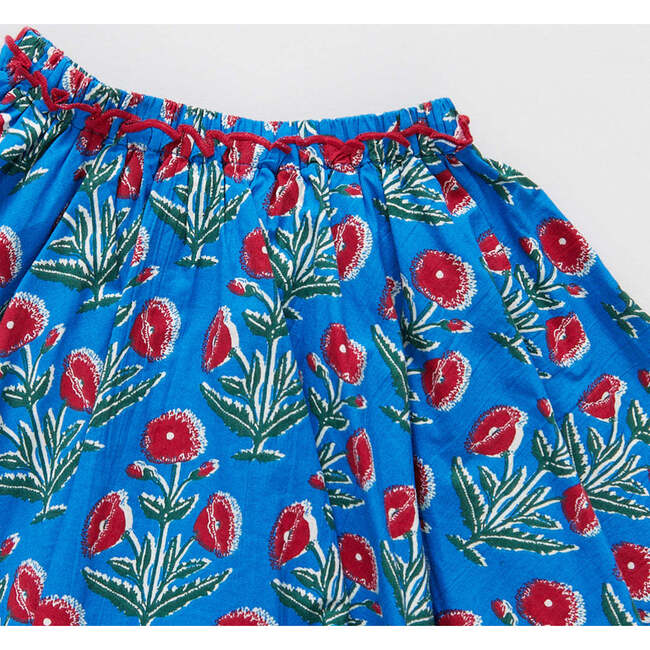 Girls Gianna Skirt, Blue Dandelion - Skirts - 3