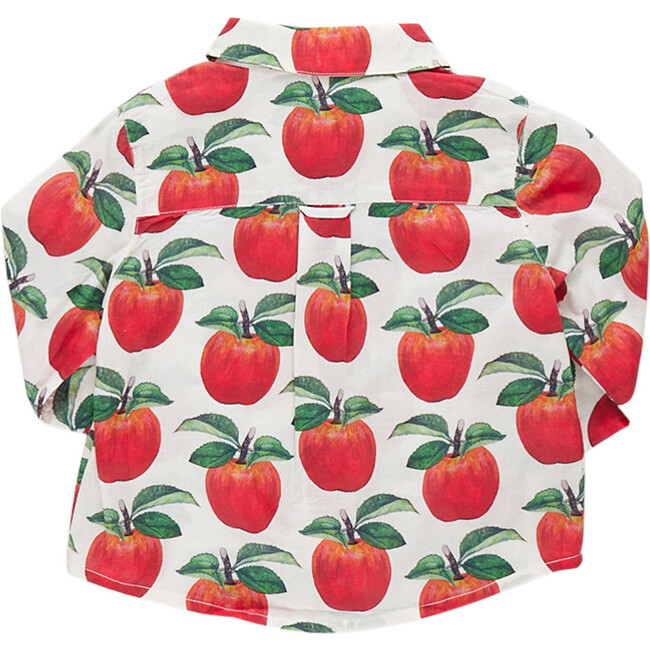 Boys Jack Shirt, Painted Apple - Shirts - 4