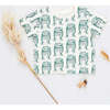 Baby Organic Tee, Green Tiger - Shirts - 3