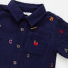 Boys Jack Shirt, Alphabet Embroidery - Shirts - 3