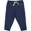 Baby Organic Sweatpant, Dress Blues - Sweatpants - 1 - thumbnail