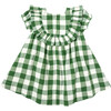Girls Brayden Ruffle Dress, Juniper Gingham - Dresses - 7