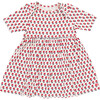 Baby Girls Organic Steph Dress, Tiny Flower - Dresses - 1 - thumbnail