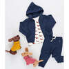 Baby Organic Sweatpant, Dress Blues - Sweatpants - 3