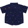 Boys Jack Shirt, Alphabet Embroidery - Shirts - 6