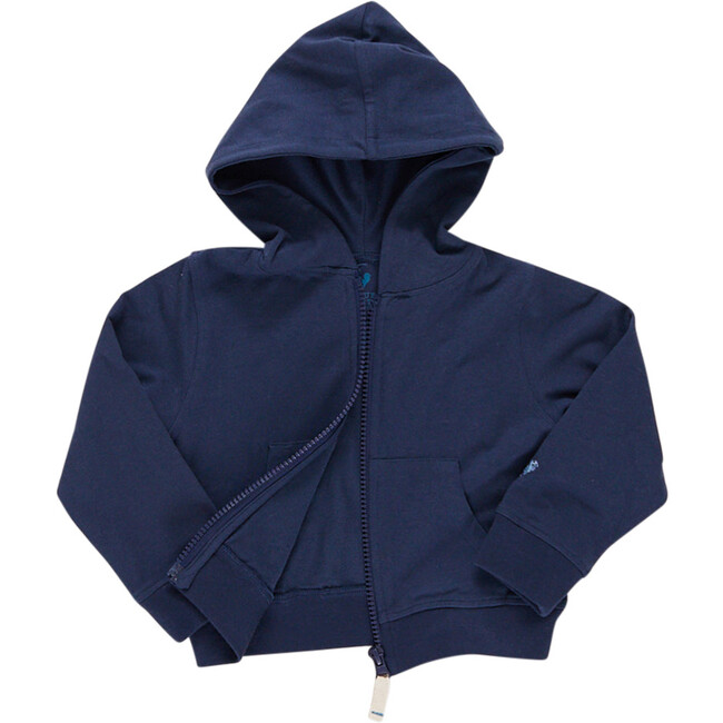Baby Organic Hoodie, Dress Blues - Sweatshirts - 4