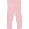 Baby Girls Organic Rib Legging, Brandied Apricot - Leggings - 2