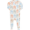 Baby Bamboo Romper, Multi Tiger - Pajamas - 1 - thumbnail