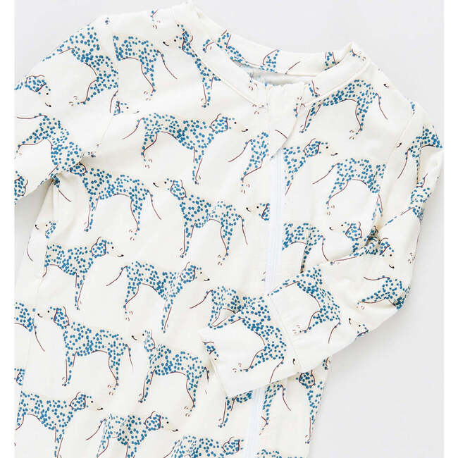 Baby Bamboo Romper, Dalmatians - Pajamas - 2