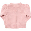Baby Girls Cable Constance Sweater, Rose - Sweaters - 4