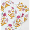 Baby Bamboo Romper, Pink Dandelions - Pajamas - 3