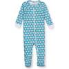 Parker Boys' Zipper Pajama, Donuts Blue - Pajamas - 1 - thumbnail
