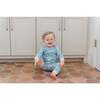 Parker Boys' Zipper Pajama, Donuts Blue - Pajamas - 3