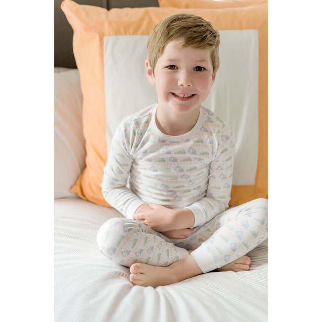 Grayson Pajama Pant Set, Construction Zone - Pajamas - 3