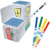 Crayola Doodle Magnetic Tiles 40 Piece Set - Magnetic Tiles - 5