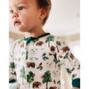 Double Zip Footed One Piece PJ, Bear Hunt - Footie Pajamas - 2