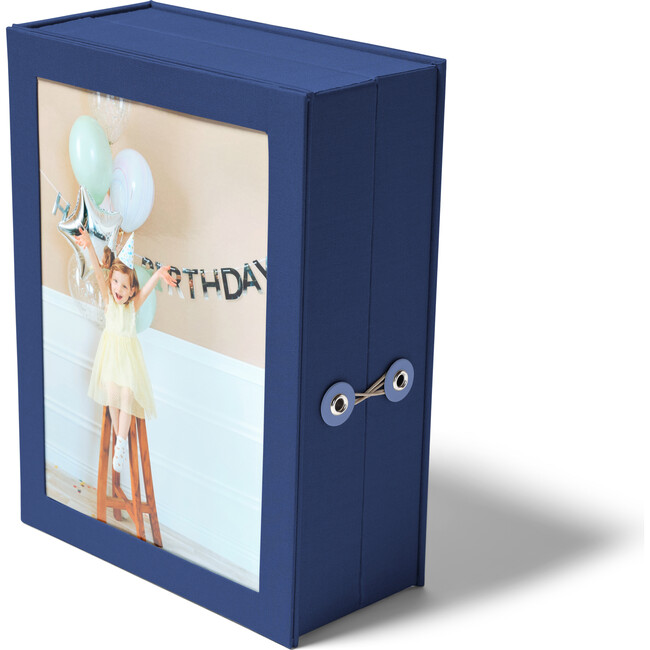 Story Box, Blue with Neutral Interior