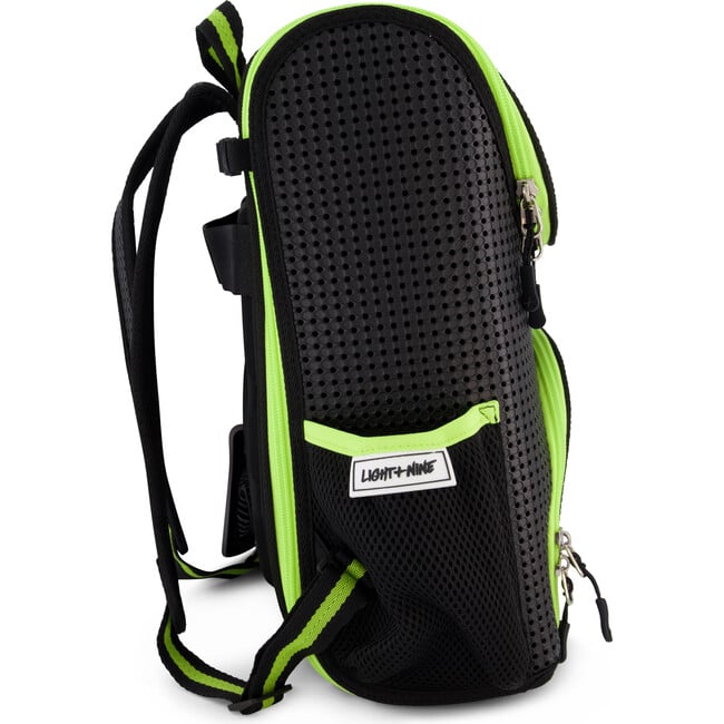 Student Backpack Neon Lime - Backpacks - 4