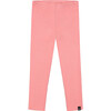 Super Soft Rib Leggings, Salmon Pink - Leggings - 1 - thumbnail