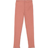 Rib Leggings, Pink Cinnamon - Leggings - 1 - thumbnail