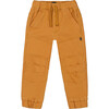 Stretch Twill Jogger Pants, Caramel - Pants - 1 - thumbnail
