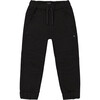 Stretch Twill Jogger Pants, Black - Pants - 1 - thumbnail