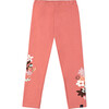 Jersey Stretch Leggings, Pink Cinnamon - Leggings - 1 - thumbnail