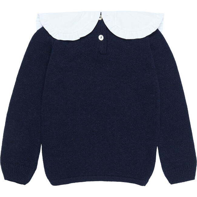 Rafaela Merino Jumper, Navy - Sweatshirts - 2
