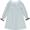 Delia Girl Empire Dress, Blue - Dresses - 2