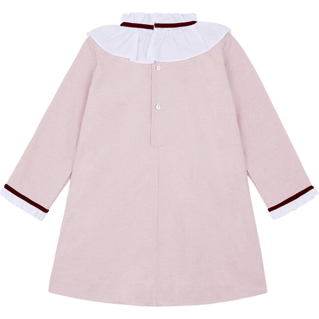 Odisea Girl A-Line Dress, Pink - Dresses - 2