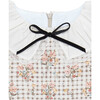 Eliza Gingham Dress, Charcoal - Dresses - 3