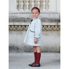 Delia Girl Empire Dress, Blue - Dresses - 4