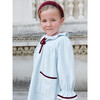 Delia Girl Empire Dress, Blue - Dresses - 5