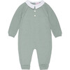 Baby Emilio Merino Playsuit, Sage Green - Mixed Apparel Set - 1 - thumbnail