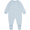 Baby Rocio Merino Stripe Playsuit, Blue - Mixed Apparel Set - 2