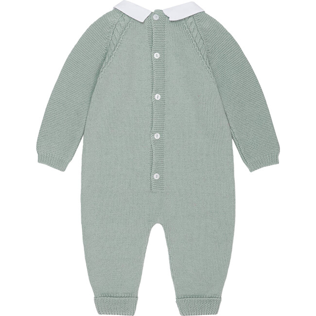Baby Emilio Merino Playsuit, Sage Green - Mixed Apparel Set - 2