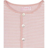 Pinto Merino Baby Girl Set, Pink Stripe - Mixed Apparel Set - 3 - thumbnail