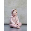 Pinto Merino Baby Girl Set, Pink Stripe - Mixed Apparel Set - 4 - thumbnail
