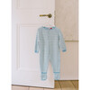 Baby Rocio Merino Stripe Playsuit, Blue - Mixed Apparel Set - 4