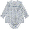 Melissa Baby Girl Set, Purple Floral - Mixed Apparel Set - 1 - thumbnail