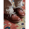 Leather Kids Desert Boots, Dark Tan - Boots - 4 - thumbnail