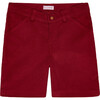 Vicente Boy Shorts, Burgundy - Shorts - 1 - thumbnail