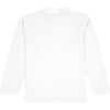 Alcomo Long Sleeve Boy Polo Shirt, White - Polo Shirts - 2 - thumbnail
