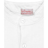 Alcomo Long Sleeve Boy Polo Shirt, White - Polo Shirts - 3 - thumbnail