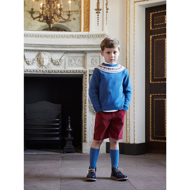 Vicente Boy Shorts, Burgundy - Shorts - 4