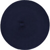 Kids Wool Beret, Navy - Hats - 2 - thumbnail