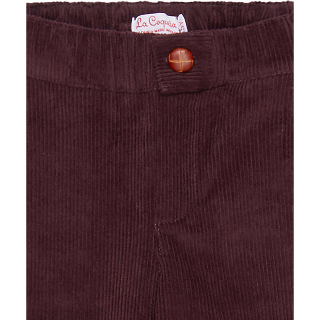 Benito Trousers, Burgundy - Pants - 3